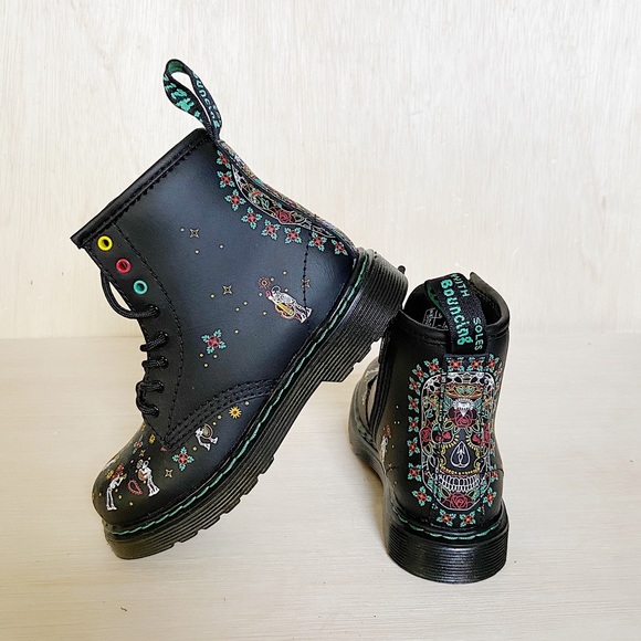 Dr. Martens | Shoes | Doc Martens Dia De Muertos Boots | Poshmark